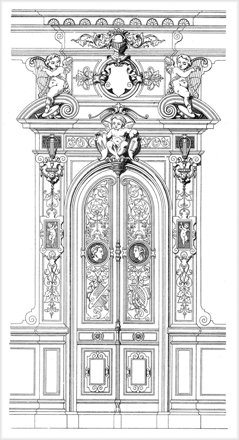 Барочная лепнина сталинский Ампир