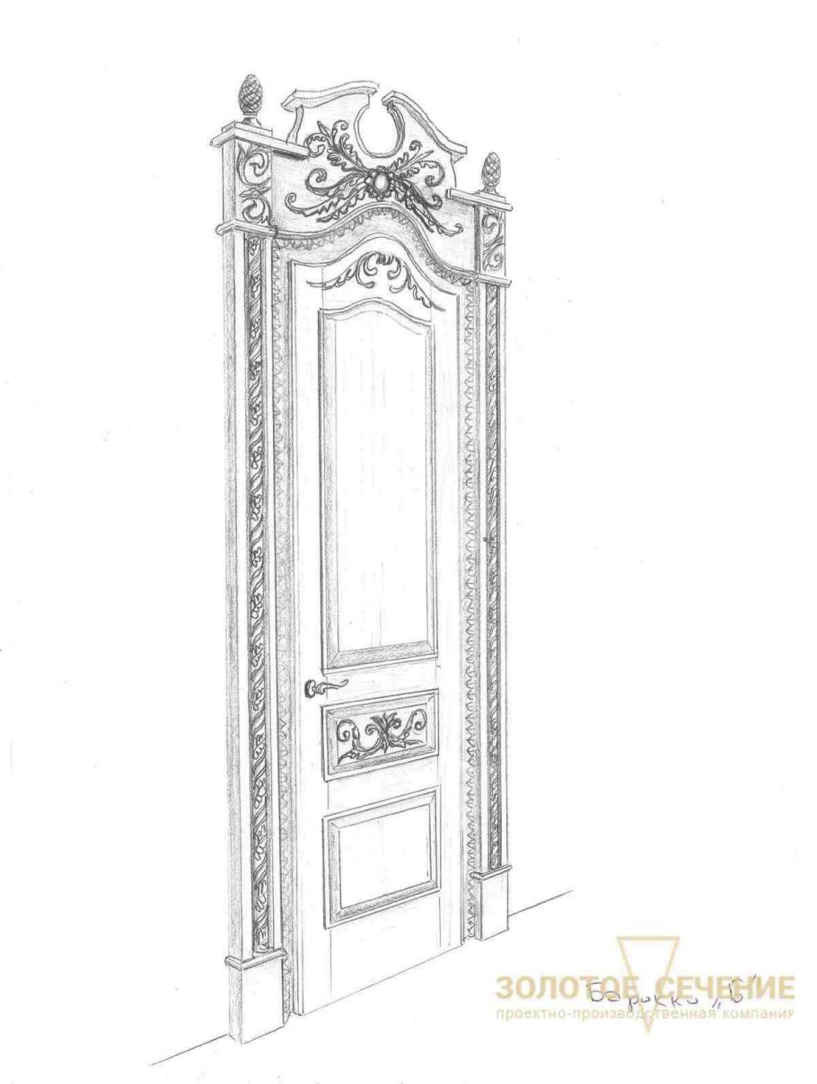 Архитектурная деталь чертеж