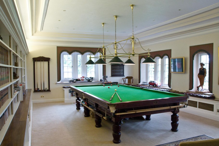 Комната бильярдная 3д Макс