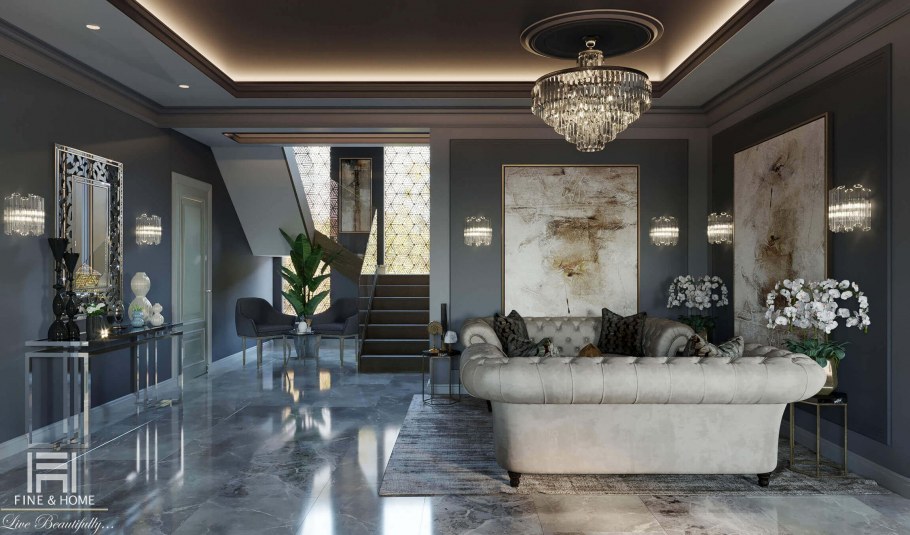 Элементы арт деко в интерьере