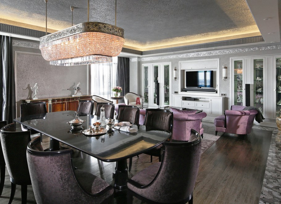 Стиль гламур в интерьере