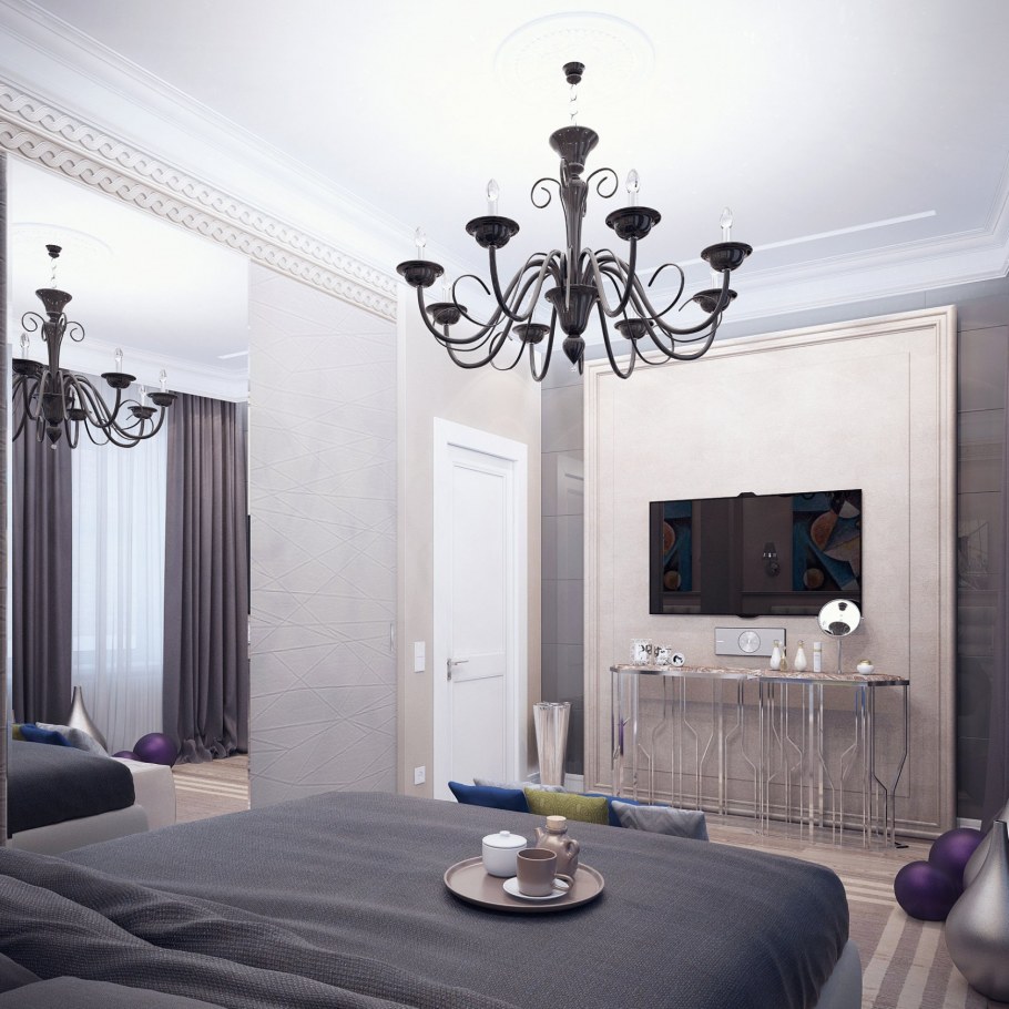 Ар-деко стиль интерьера Нева Тауэрс