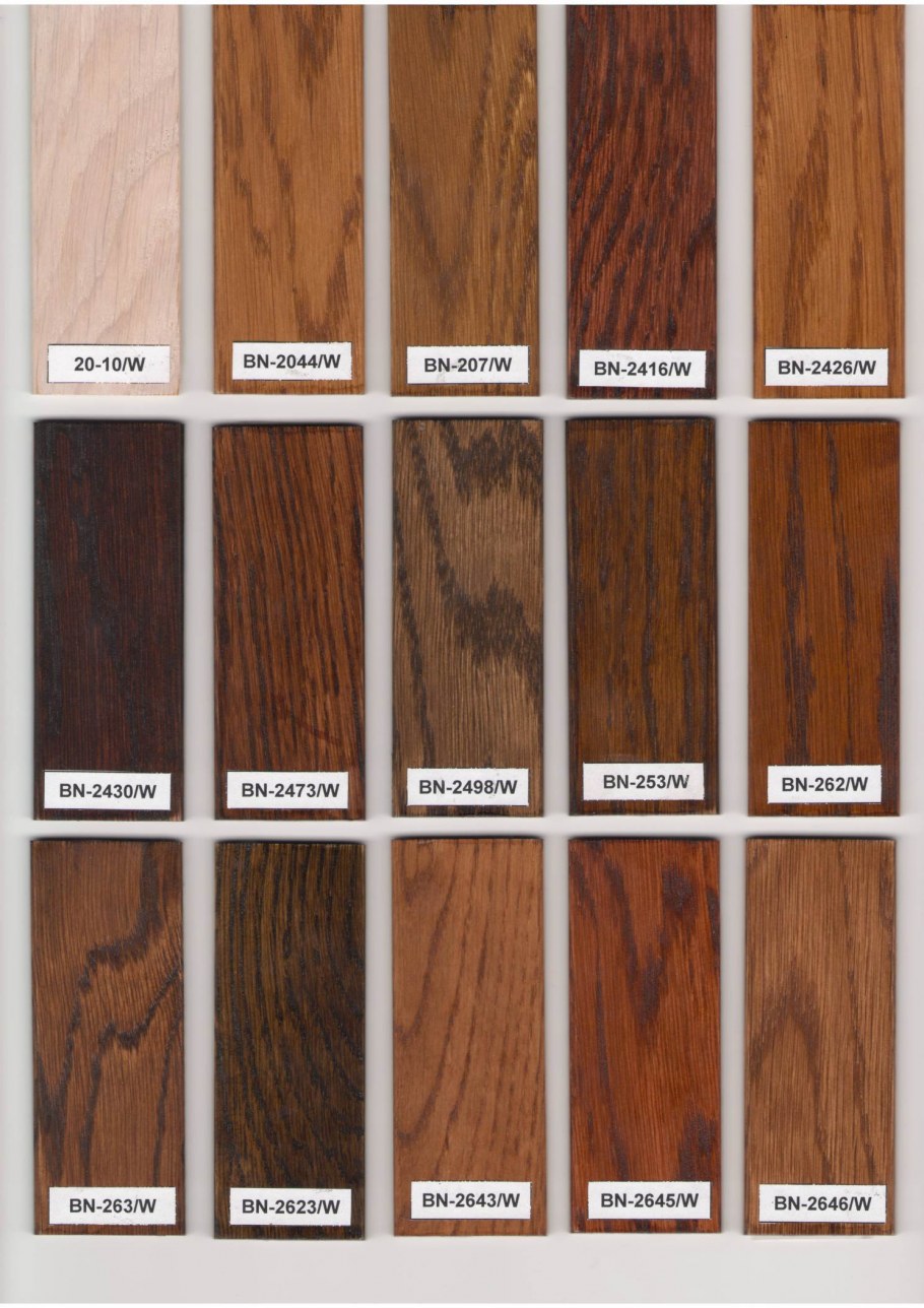 Морилка для дерева цвета выкрасы