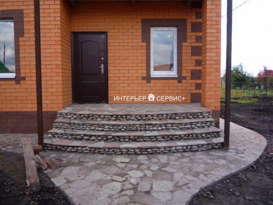 Садовые дорожки из брусчатки