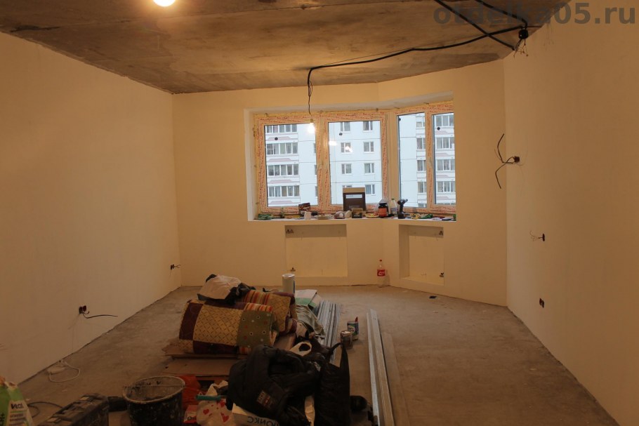Квартира до ремонта черновая отделка