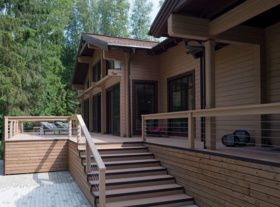 Отделка террасы