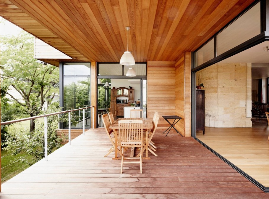 Веранда имитация бруса