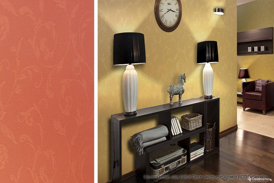 Жидкие обои в интерьере