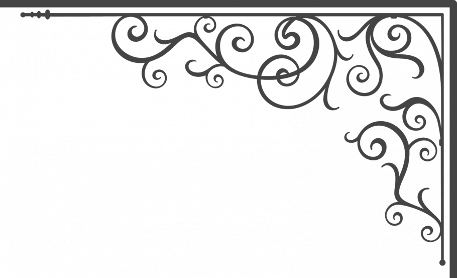 Кованые уголки вектор