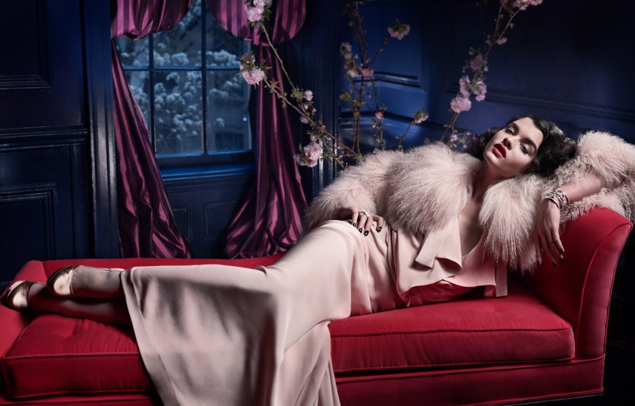 Фотосессия в стиле гламур ретро