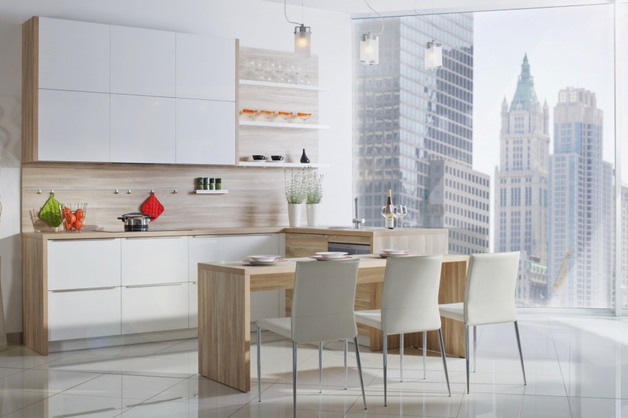 Амика серый камень кухня хофф