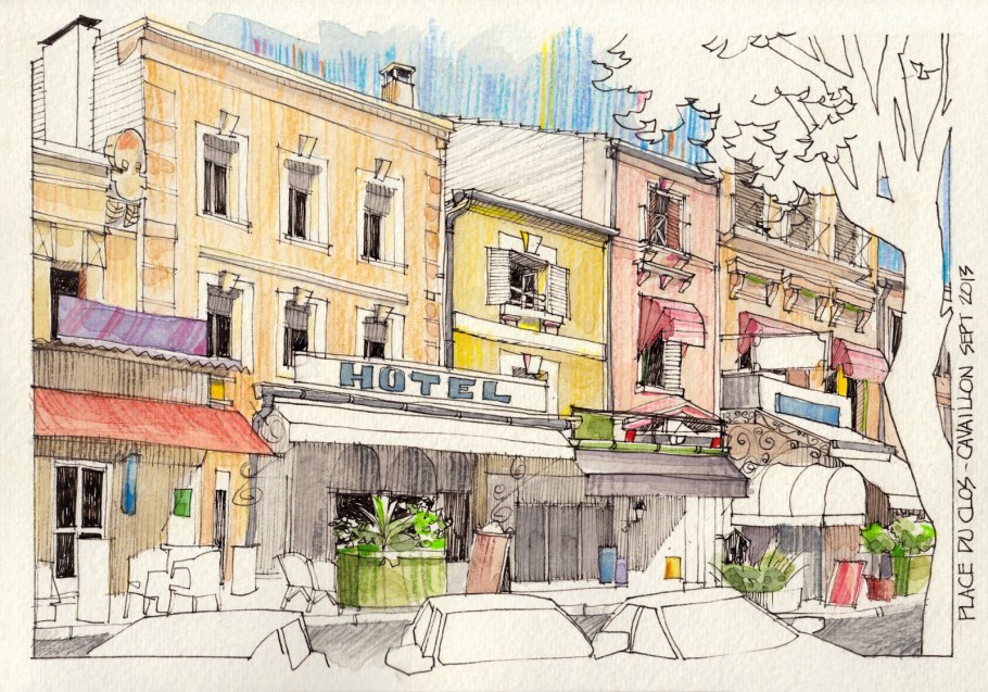 Скетч город