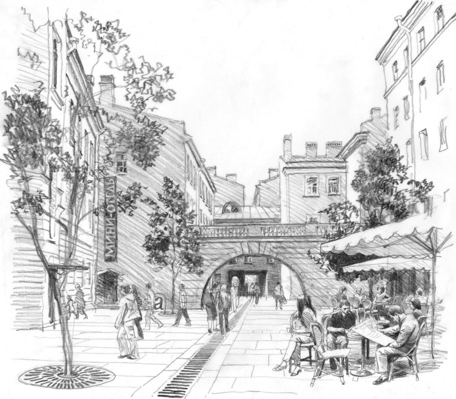 Зарисовки города