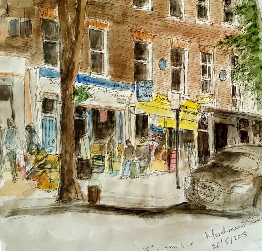 Акварель улицы России