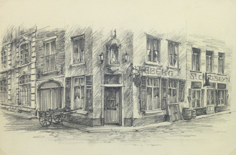 Архитектура улицы рисунок