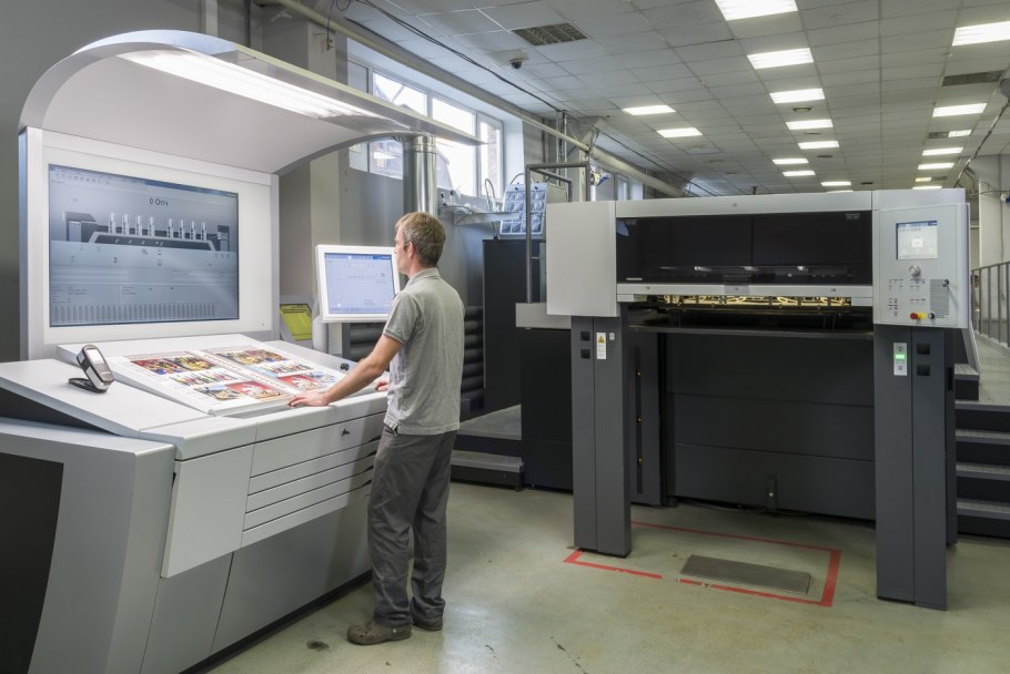 Печатная форма в типографии