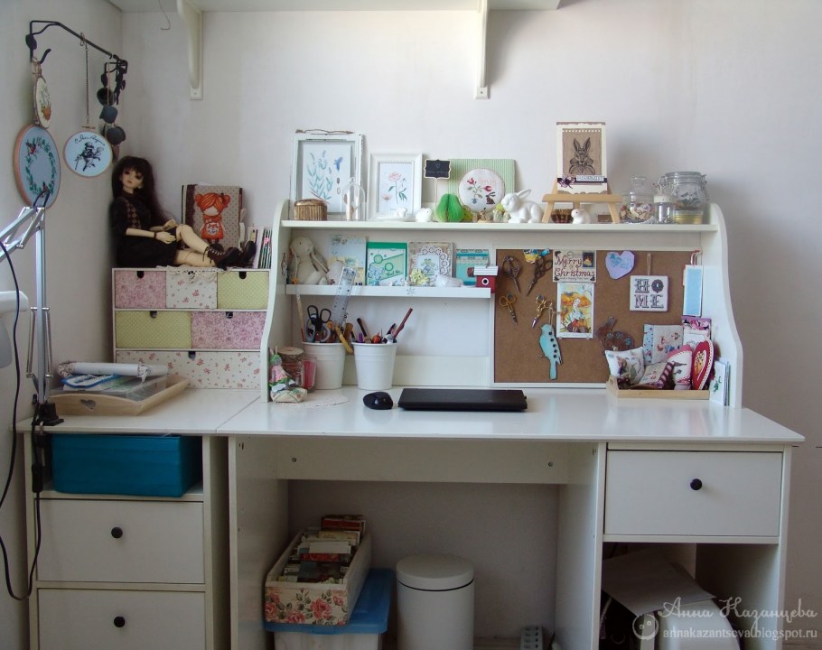 Рабочий уголок для рукоделия
