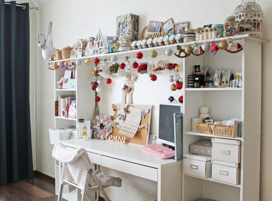 Рабочее место рукодельницы