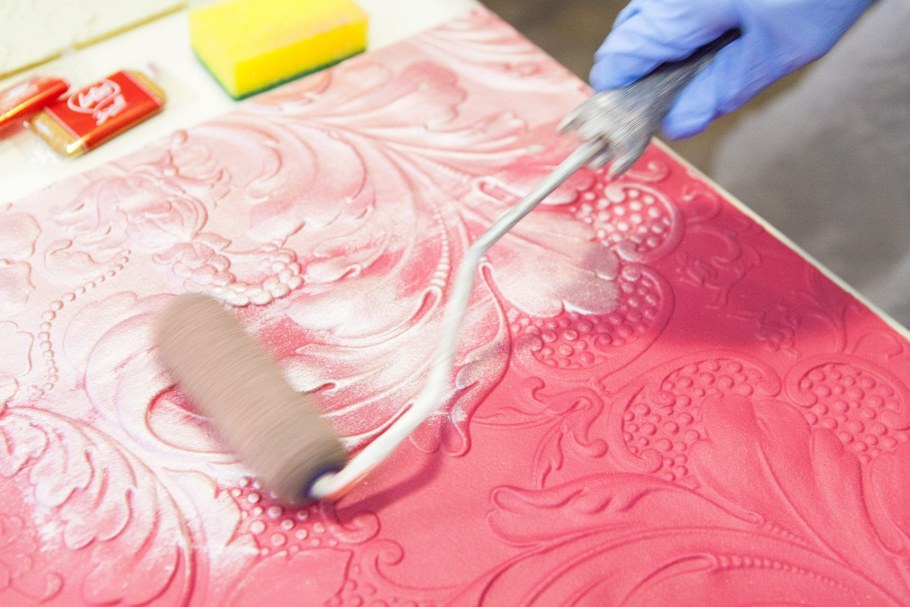 Линкруста обои разукрашенные