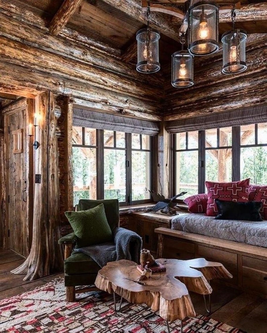 Рустикальный стиль в интерьере