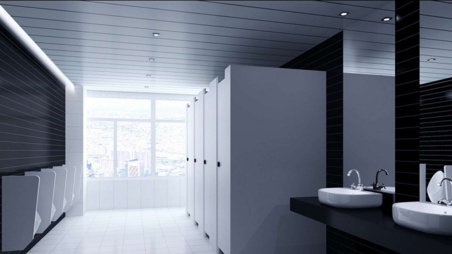 Туалетные комнаты в ресторане