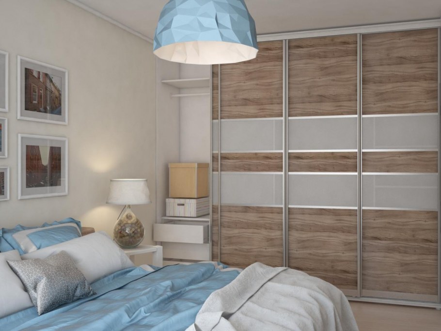 Шкаф купе в скандинавском стиле