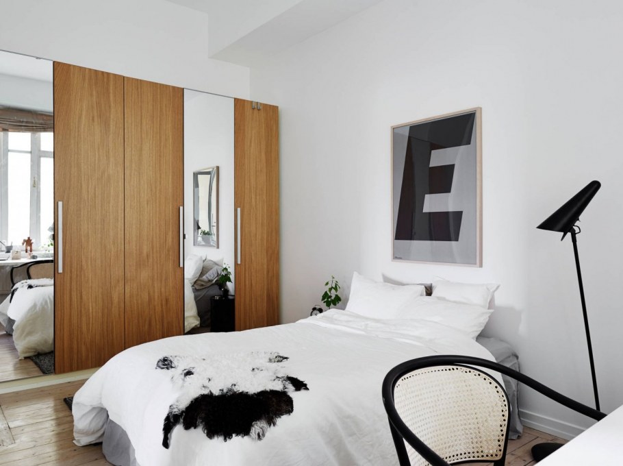 Шкаф в скандинавском стиле