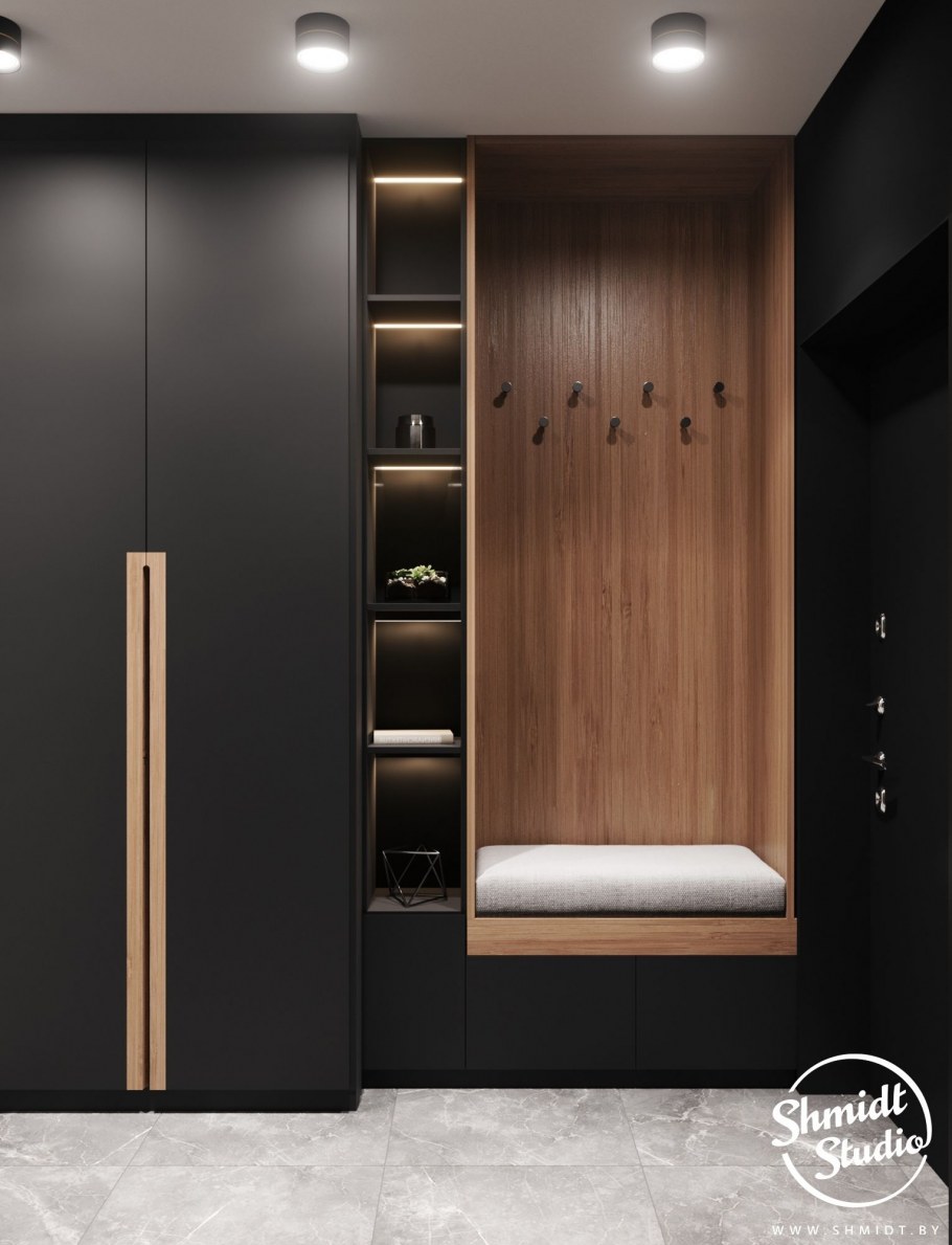 Современный шкаф в прихожую