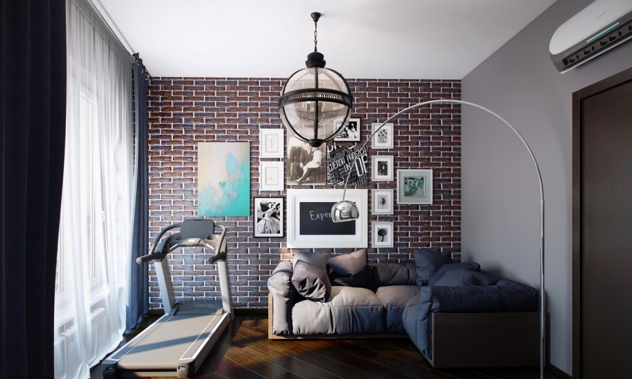 Зона отдыха лофт