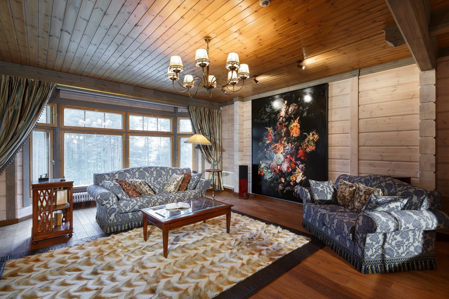 Honka дома из клееного бруса интерьер