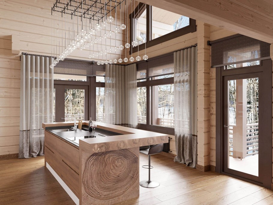 Хонка отделка