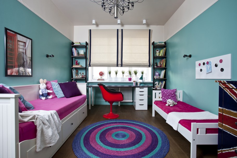 Детские комнаты для мальчика и девочки