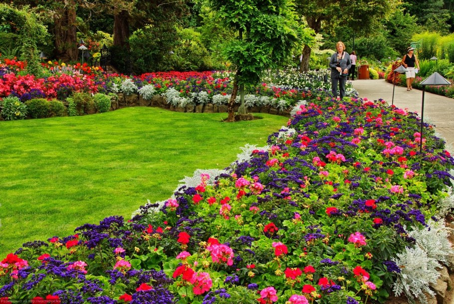 Сады Бутчартов сад роз