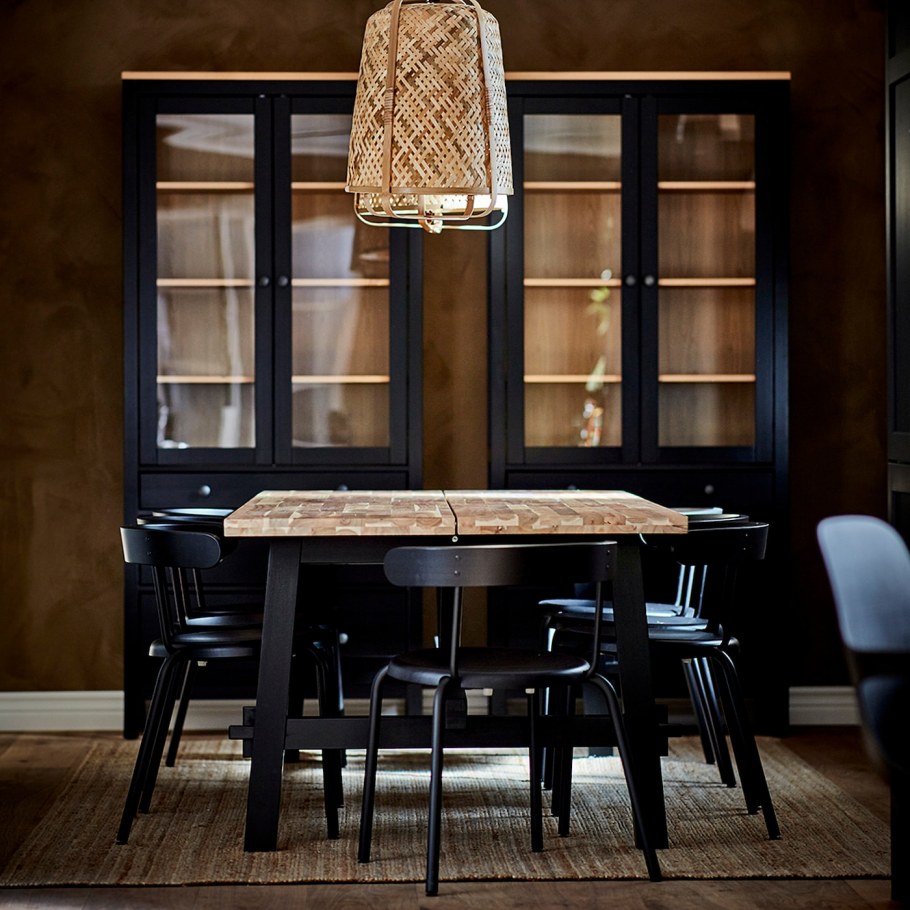 ЭКЕДАЛЕН раздвижной стол икеа