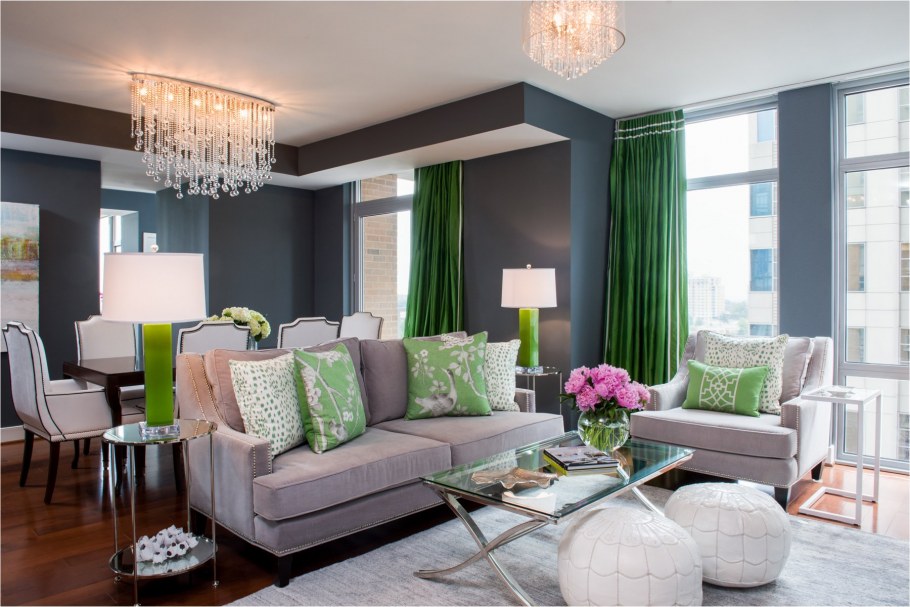 Цветовая гамма гостиной в квартире