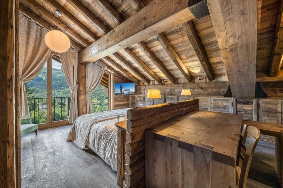 Интерьер в отеле на горнолыжном курорте