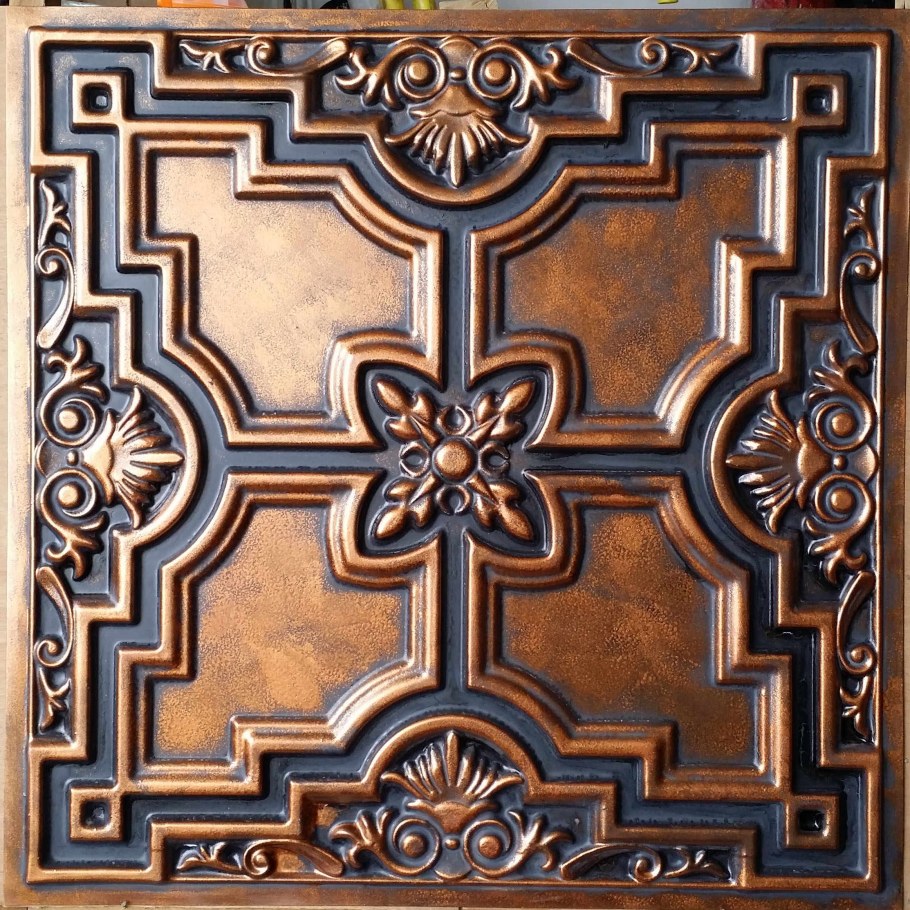 Медные декоративные панели