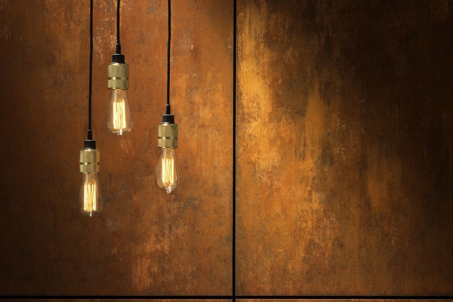 Ржавый металл в интерьере