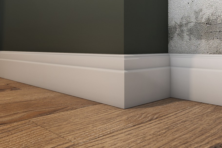 Плинтус алюминиевый Profilpas Metal line 89.