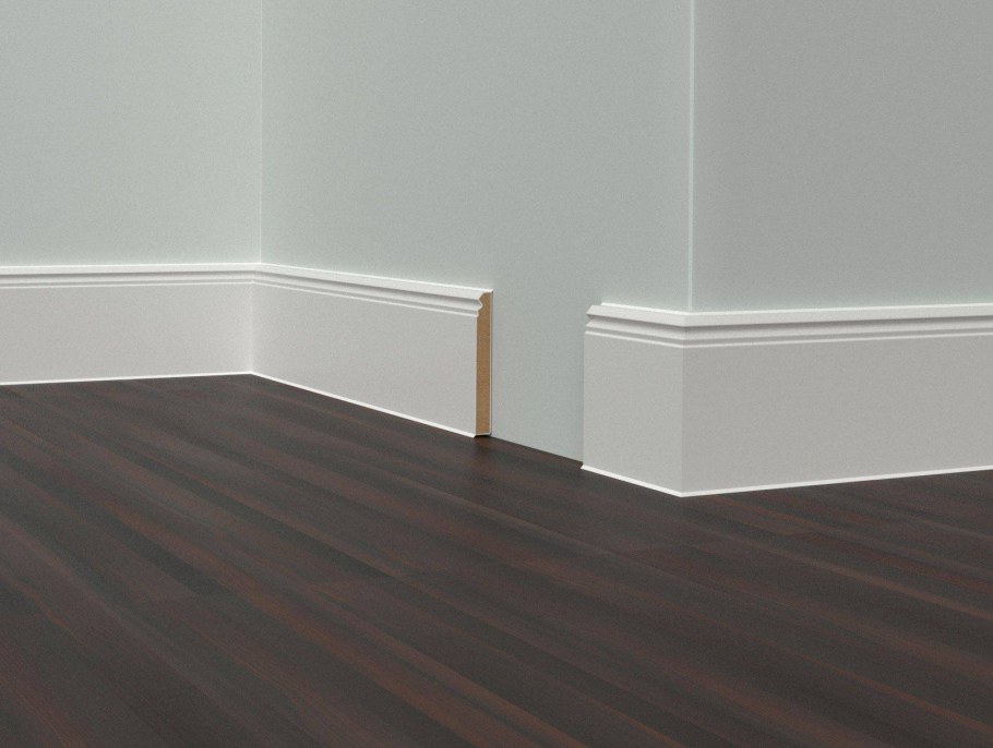 Дюрополимер плинтус серый