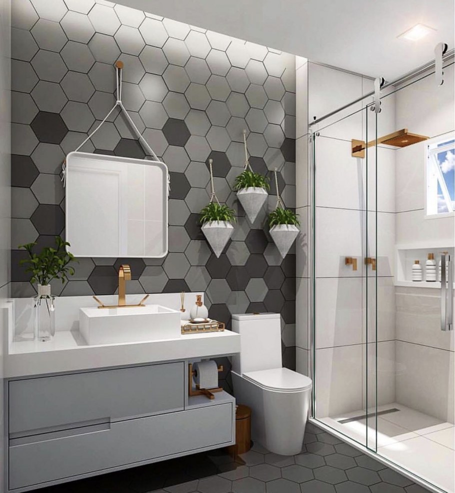 Плитка соты ванная