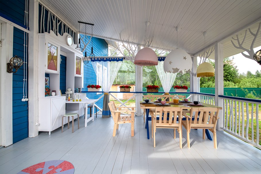 Красивые летние кухни