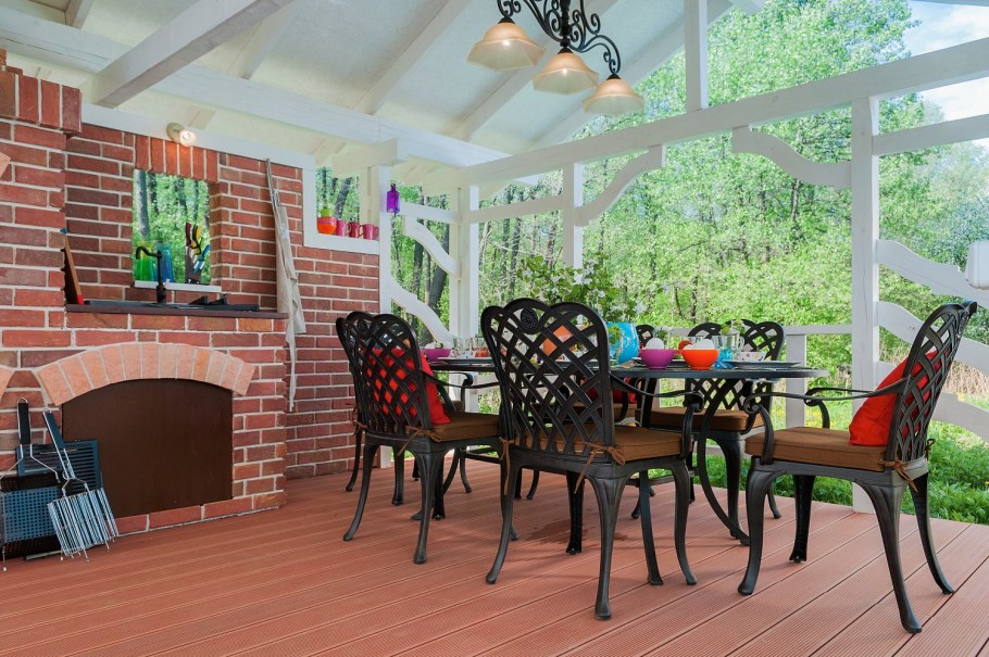 Плитка для беседки для пола