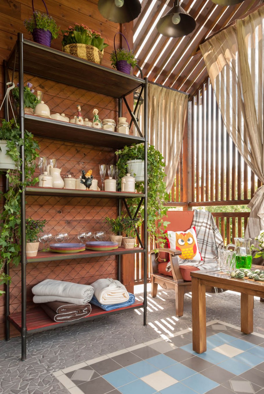 Фазенда "веранда в стиле Шале"