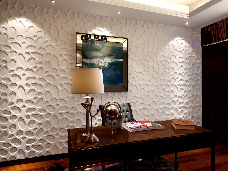 Декоративные панели на стену вместо обоев