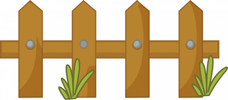 Забор мультяшный