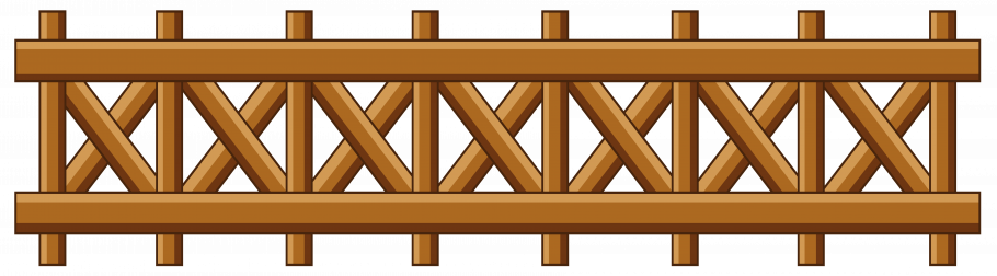 Мультяшный заборчик