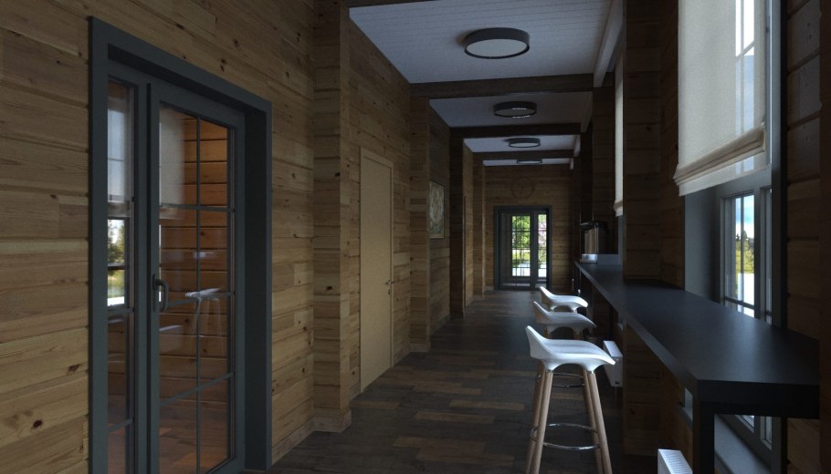 База отдыха интерьер