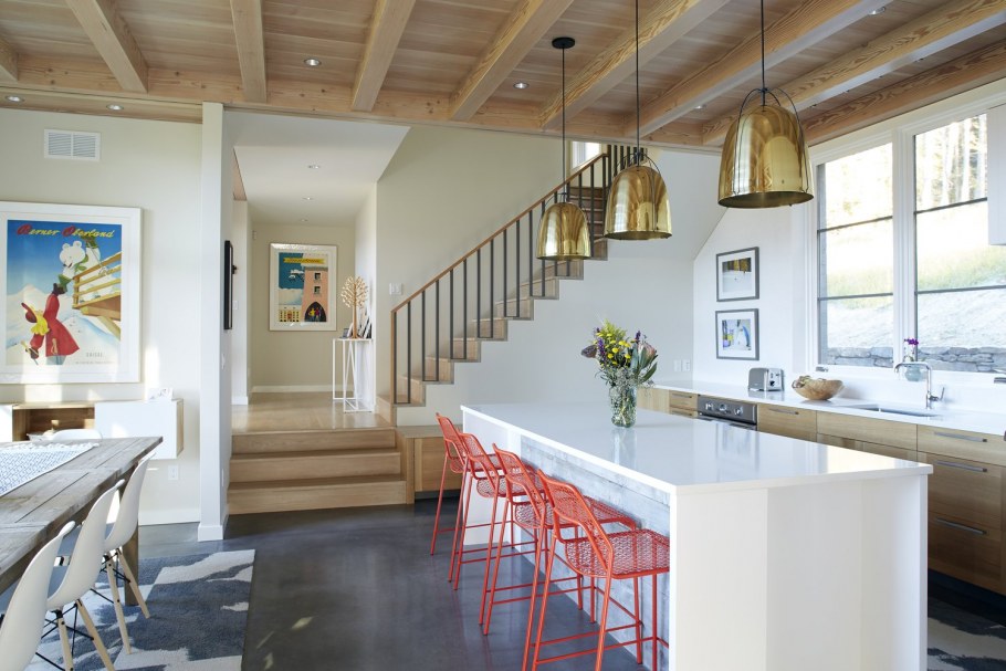 Интерьер Фьюжн Скандинавский гостиная