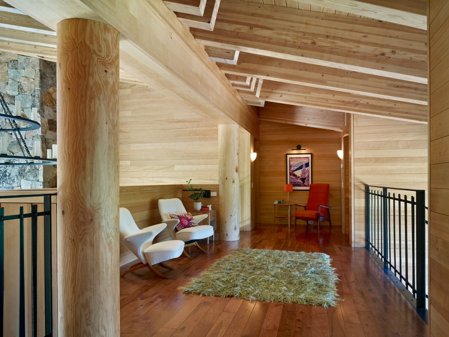 Шале интерьеры в Межев Франция